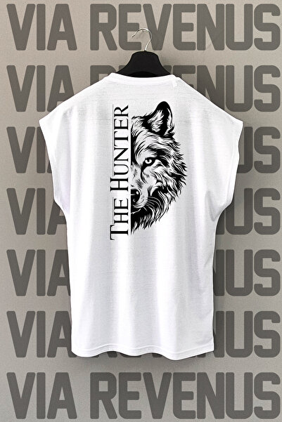 Vordevia Αθλητικό μπλουζάκι με λαιμόκοψη με μηδενικό μανίκι με στάμπα Hunter