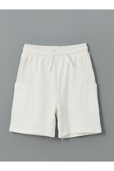 LC Waikiki Elastic Waist Boy's Shorts 2-Piece
