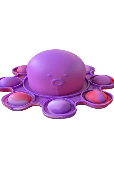 Crocodileskids Jucarie antistres din silicon, Pop It Now and Flip It, Caracat...