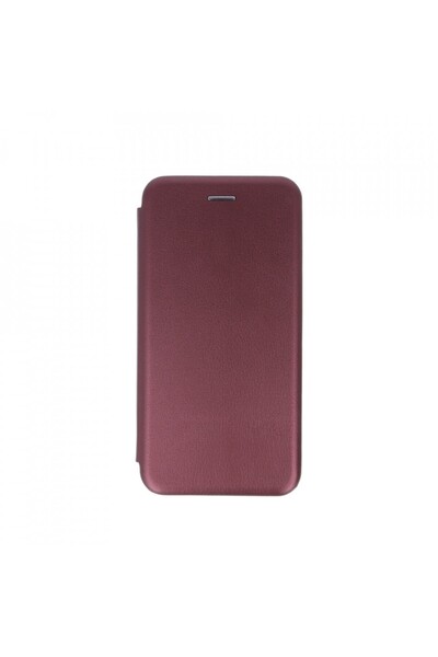 OEM Husa de protectie compatibila cu Samsung A03s Magnet Book Case Bordo