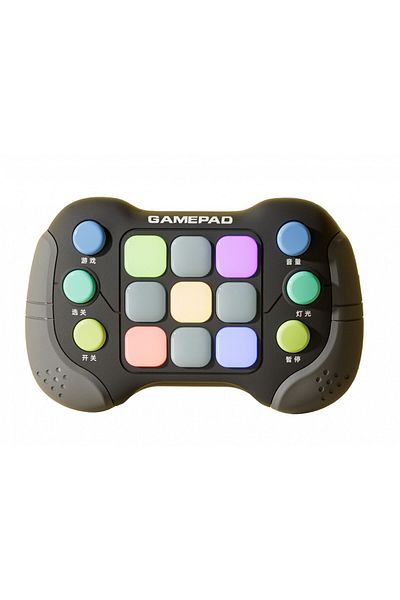Flippy Interactive Toy, Console Type, 6 Function Buttons, 5 Game Modes, , 3 Years, Gray/Black