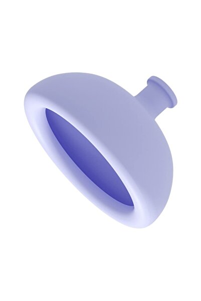 Flippy Therapeutic Sputum Cup for Chest Therapy, Silicone, Purple, 10 x 6.5 cm