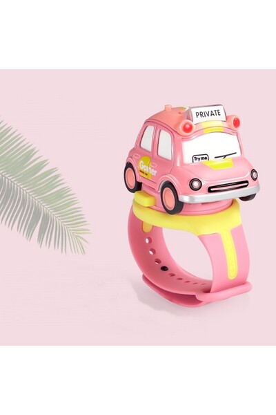 Tim Jucărie pentru copii, Flippy, Ceas auto, Roz