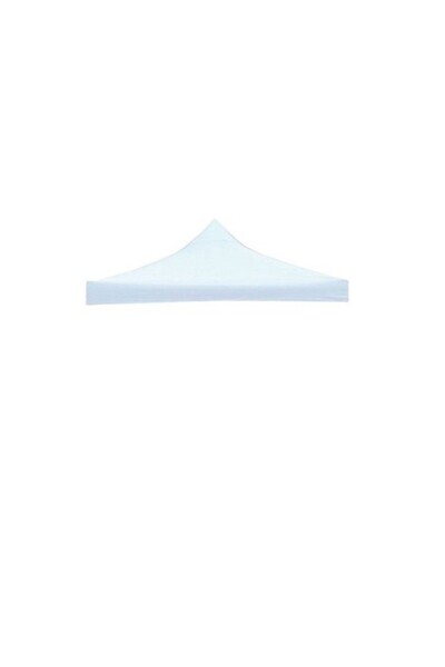 Flippy pavilion tent roof cover, 2 x 2 m, waterproof, 700D oxford fabric cover, rubberized White