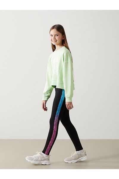 LC Waikiki Girls' Tights with Elastic Waist