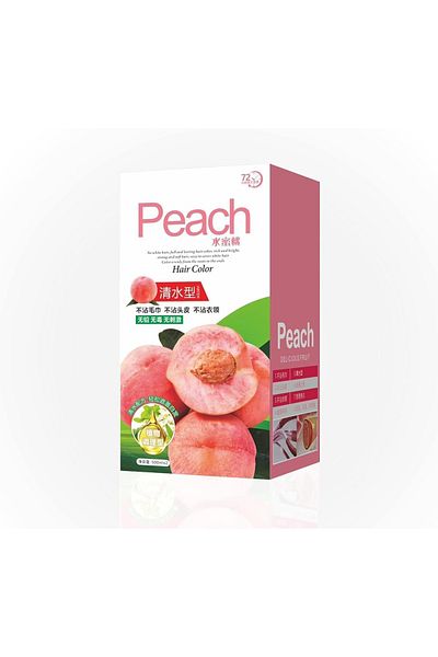 Peach -Ammonia-free hair coloring cream 500ml 1 Ammonia-free hair coloring cream 500ml