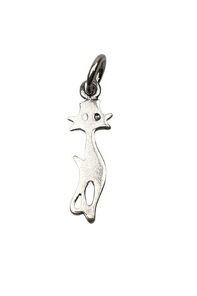 OEM 925 Silver Pendant Kitten