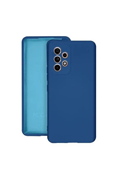 Samsung Carcasă de protecție Flippy pentru A53 5G din silicon lichid - Albast...