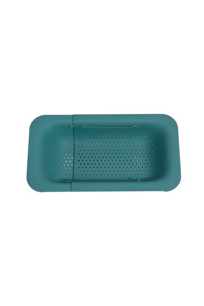 Flippy Kitchen Sink Draining Basket, Flippy, Plastic, Telescopic, 36x20x5 cm, Green