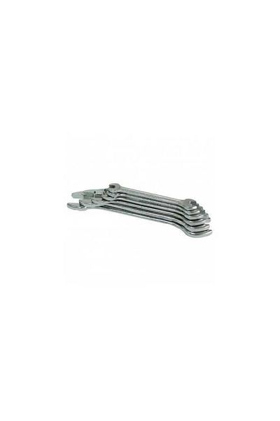 MEGA Set of 6-17mm open-end wrenches 6 pieces 6x7 8x9 10x11 12x13 14x15 16x17mm MEGA