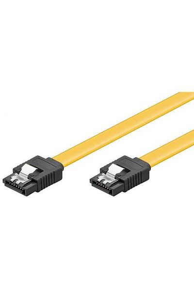goobay Cablu SATA 3 de date HDD SSD PC DVD 6Gbit/s Clip 20cm 94012