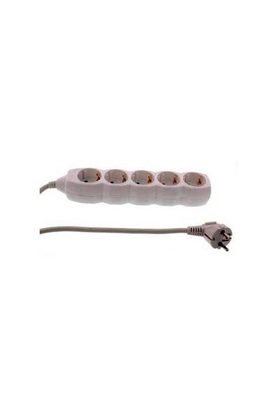 Well Extension cord 5 sockets 3m white 3xG1.5mmp Well