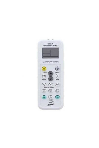 Well Universal remote control for Well air conditioners RC-AC-AIRLOAD-WL