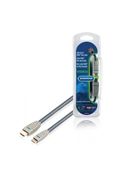 Bandridge Cablu HDMI 1m mini HDMI High Speed