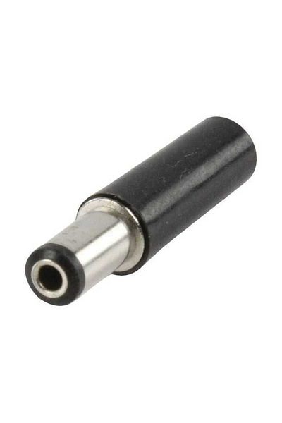 OEM DC power plug male 2.1x5.5x9.5 mm with cable protector