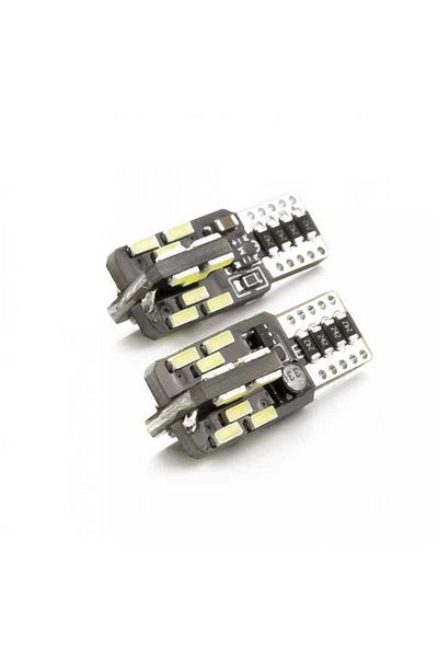 CarGuard Set of LED car bulbs T10 W5W 3W 240lm 6500K 12V Canbus for interior/trunk CARGUARD