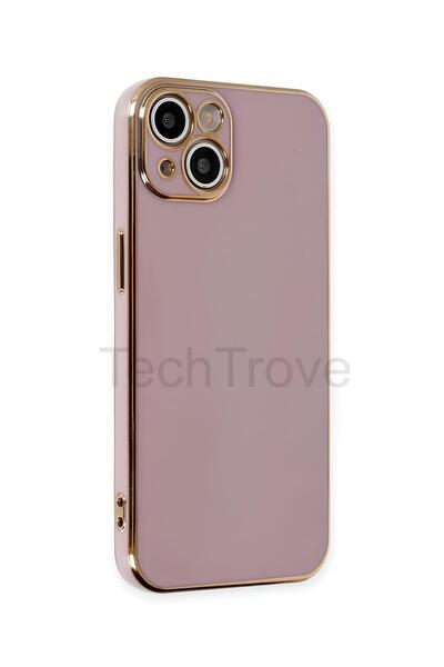 TechTrove İphone 15 Kılıf Parlak Tasarım Kamera Korumalı Ultra Yumuşak Esnek ...