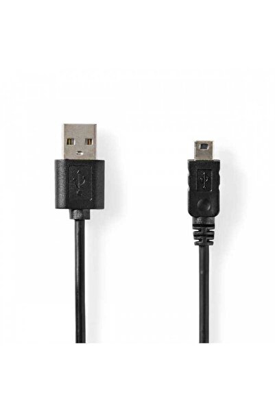 Nedis Cablu USB 2.0 A tata - Mini 5 Pini mini USB tata 2m negru Nedis