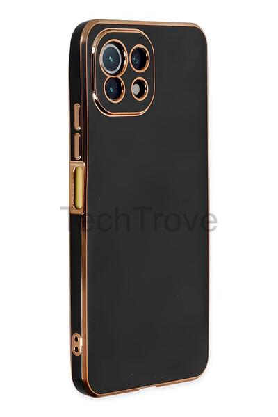 TechTrove Xiaomi Mi 11 Lite Kılıf Parlak Tasarım Kamera Korumalı Ultra Yumuşa...
