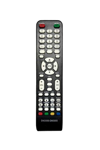 OEM Remote control compatible with Starlight Vortex DM2000-DM3000 TV (372)