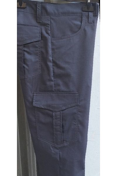 BeyzDenim Blue Stretchy Cargo Tactical Large Size Ripsstop Pants