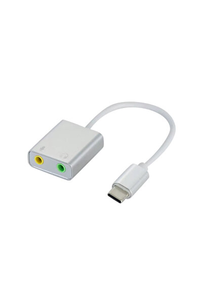 Derwell Type-C Tipi Harici Ses Kartı Hi-Fi Magic Voice 7.1 CH Ses Kartı Adapt...