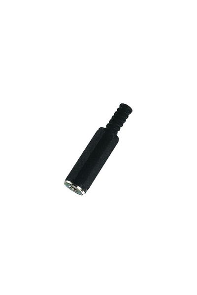 OEM 3.5 mm stereo female jack with plastic cable protector