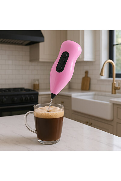 Veliday Pilli Metal Çırpıcı/ Kahve Köpürtücüsü/ Süt Köpürtücüsü