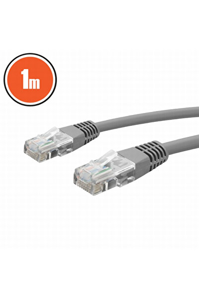 OEM Cablu UTP patch RJ45 8p8c CAT5e 1m gri