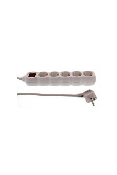 Well Extension cord 5 sockets 3m with switch 3xG1.5mmp Well