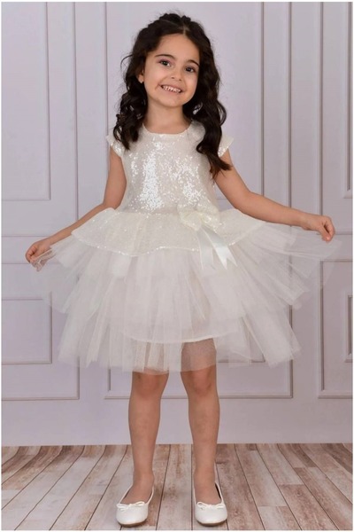 BEBECE KİDS Girl's Birthday Party Graduation Dress
