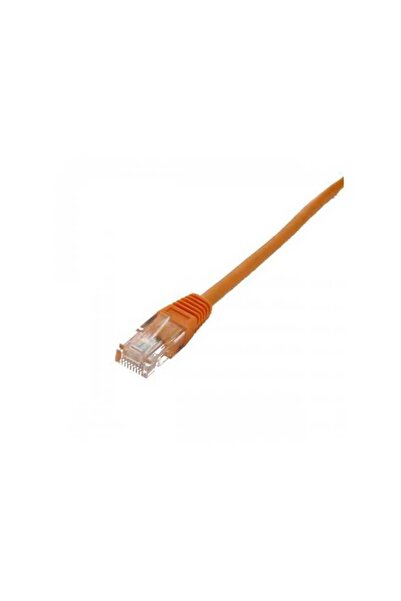Well Cablu UTP cat5e patch cord 1.5m portocaliu