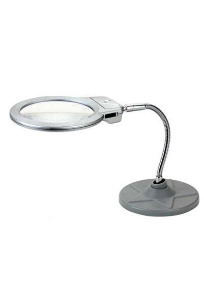 OEM Μεγεθυντικός φακός γραφείου με εύκαμπτο βραχίονα, φως LED 3x AAA 2-5X ZD-...