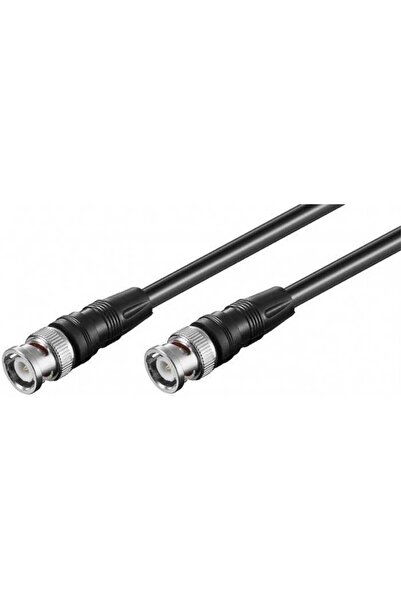 goobay Cablu BNC tata - BNC tata 2m negru RG59