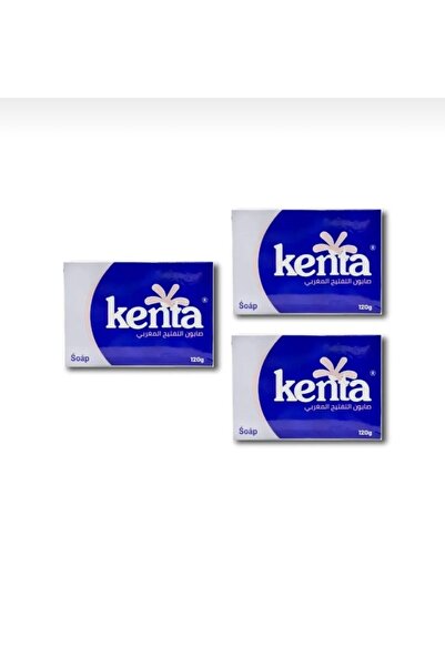 Kenta مجموعة مكونة من 3 قطع صابون كنتا المغربي 120 جرام