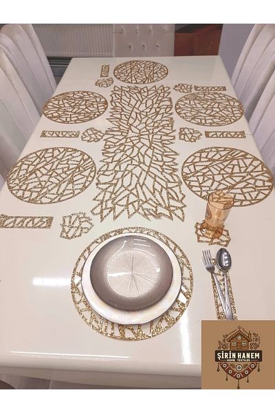 Şirin Hanem Tablecloth Sparkling Presentation Set