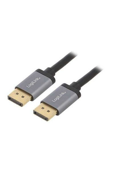 LogiLink Cable DisplayPort v1.2 HDCP v1.3 1m male-male black LOGILINK CDA0100