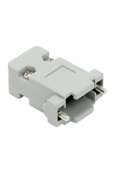 OEM Plastic housing D-SUB female serial DB9 9 pin/VGA 15 pin