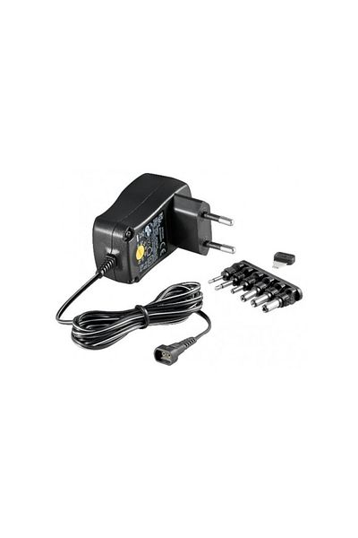 goobay Power supply 3-12V 600mA 6 sockets Goobay