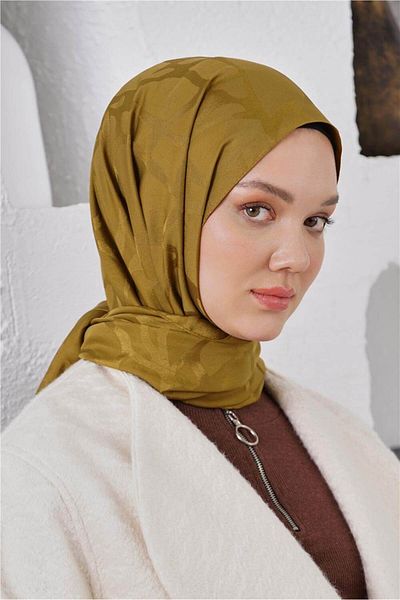 Loryan Floş Jacquard Stone Nefti Green