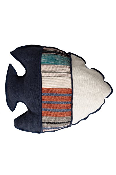 Mudo Home FISH KIRLENT LACİVERT 40X50