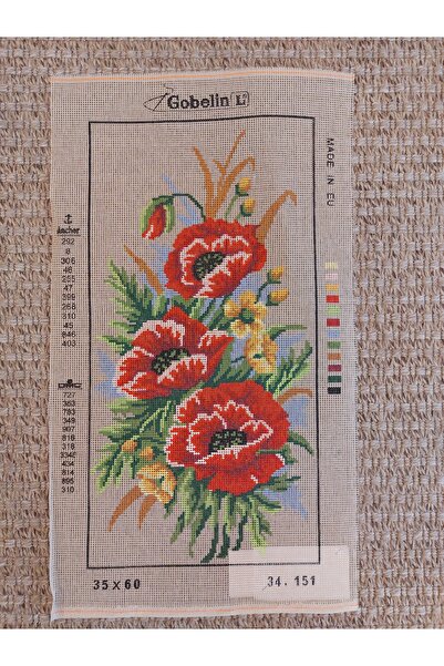 gobelin Goblen 35x60 Dmc Muline İplikli 34.151