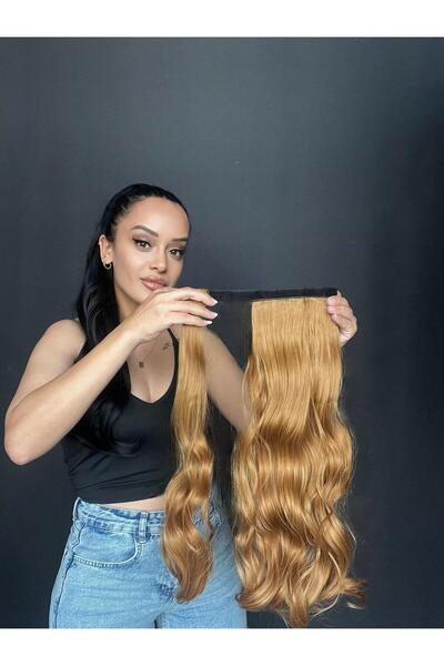 Suzan Peruk Açık renk At kuyruğu Postiş Bağcıklı En kullanışlı model.AT KUYRU...