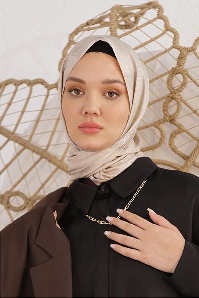 Loryan Scarf Jacquard Shawl - Retro Flush Jacquard Shawl 4261