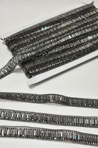 Hayalperest boncuk Pipe Beaded Iron-On Stripe Stone