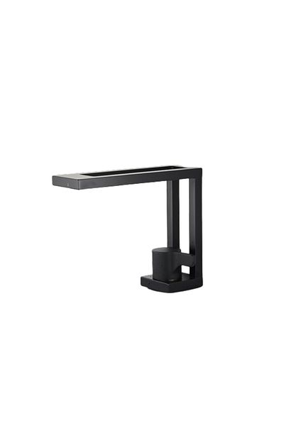 Blackswan Design Baterie chiuveta baie, Blackswan, Tip M156, model negru mat, dimensiune 18 cm