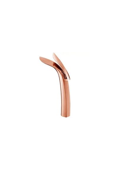 Blackswan Design Baterie chiuveta baie, Blackswan, Tip M320, model rose gold inalt, cu montare pe blat, 34.7 cm