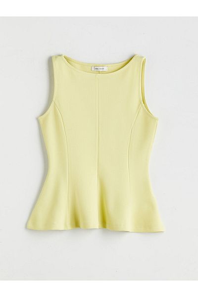 LC Waikiki Μπλούζα Peplum με λαιμόκοψη