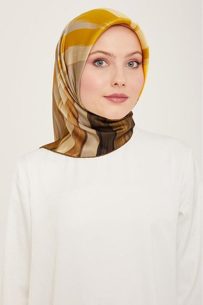 Armine Sura Silk Scarf 9131D (S)-52