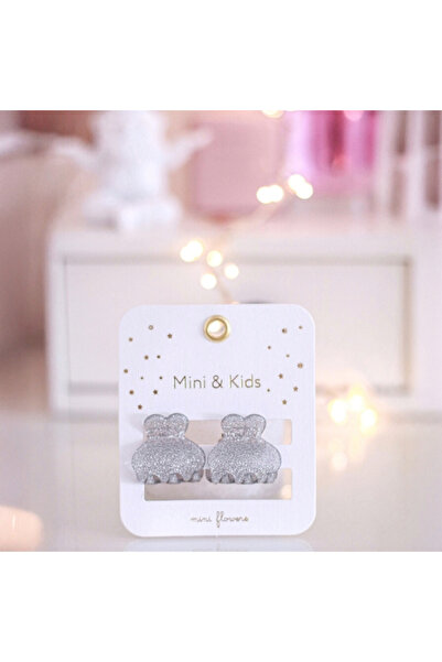 Mini and Kids Mini & Kids Glittery Acrylic Children's Buckle - Silver